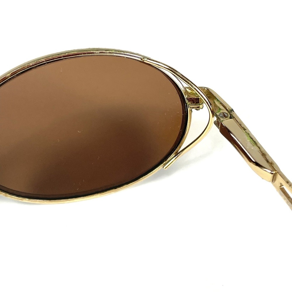 Vogue VO3233-S Vintage 90s Oval Sunglasses Frames Gold Italy 52-19-135 - Picture 5 of 8